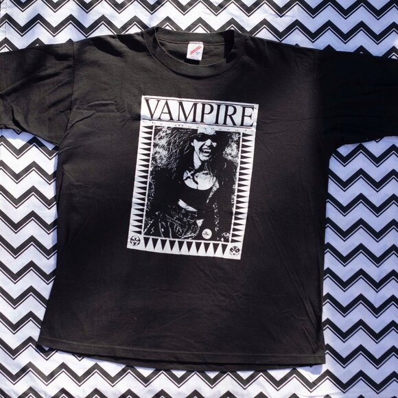 1991 -XL- Vampire The Masquerade Shirt | Role Playing Game | Vintage Fashion - Picture 2 of 3